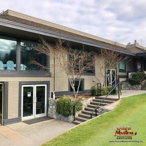  | It was such a pleasure to help revamp the previous dated green clubhouse buildings at Guildford Golf & Country Club. After completion, the buildings blend in perfectly with the brand new developments recently built on the property. We appreciate the opportunity and look forward to shooting some rounds on their course this summer! | Commercial Painting 